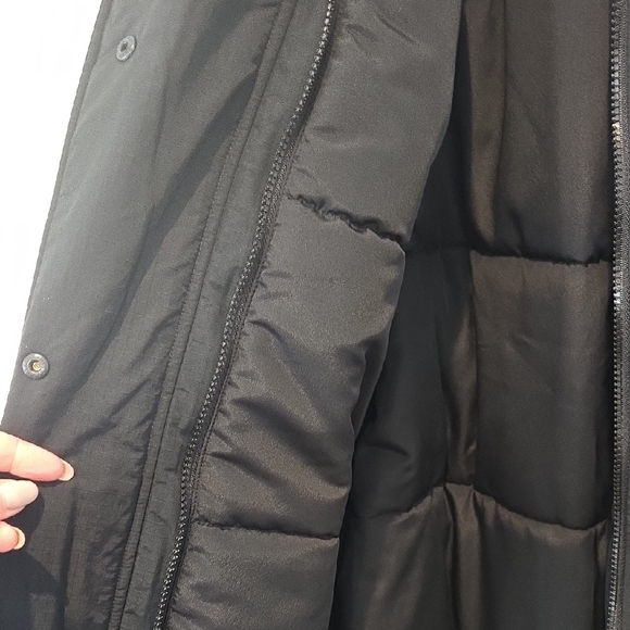 Lou & Grey Long Insulated Parka Coat NEW - L - Picture 5 of 11